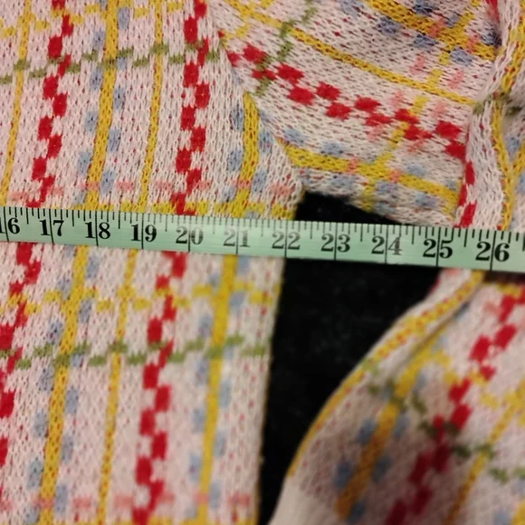 Colorful Patterned Women's Cardigan - Picture 7 of 11